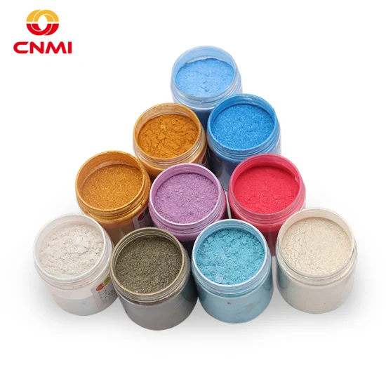 CNMI Mica Powder Natural Powder Pigments Cosmetic Grade Epoxy Resin Dye Lipgloss Mica Powder for Resin Soap Candle Making